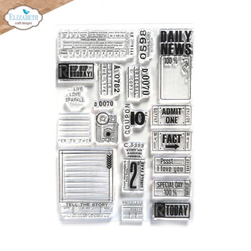 Elizabeth Craft Designs Tickets Stamps