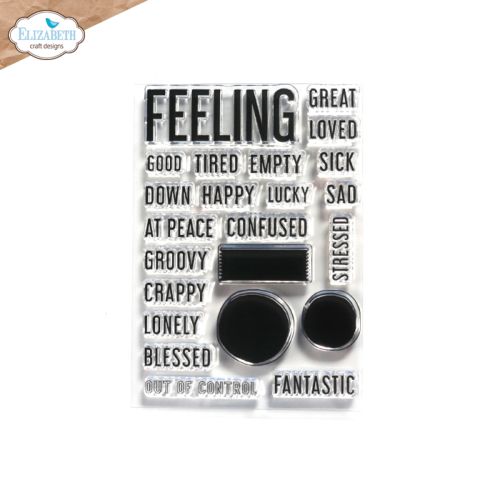 Elizabeth Craft Designs Feelings Stamps