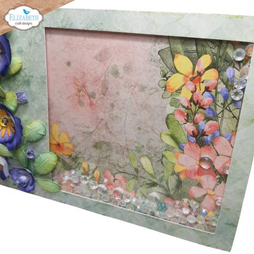 Elizabeth Craft Designs Garden Party 12x12 Inch Patterned Cardstock Paper (C019) - Postage as per Actual