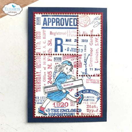 Elizabeth Craft Designs Correspondence from the Past 1 Stamps (CS324)