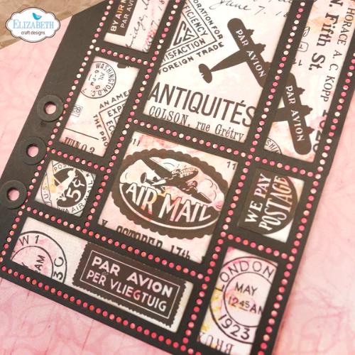 Elizabeth Craft Designs Correspondence from the Past 2 Stamps (CS325)