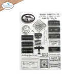 Elizabeth Craft Designs Correspondence from the Past 2 Stamps (CS325)