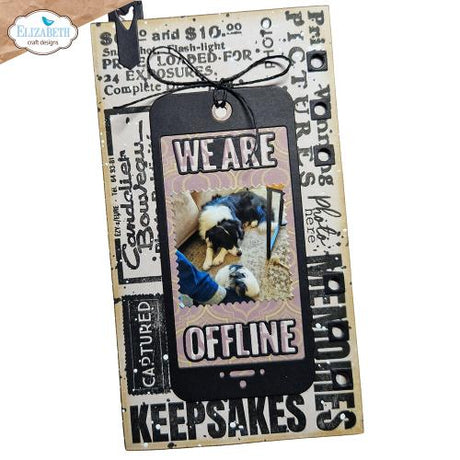 Elizabeth Craft Designs From the Past Dies Sidekick - Postage Stamps Fillers 2