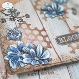 Elizabeth Craft Designs Journal Elements Stitched Borders Stamp Set