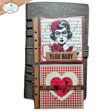 Elizabeth Craft Designs Favorite Humans Dies Postage Stamps Pocket Page Fillers 2 - Full Size