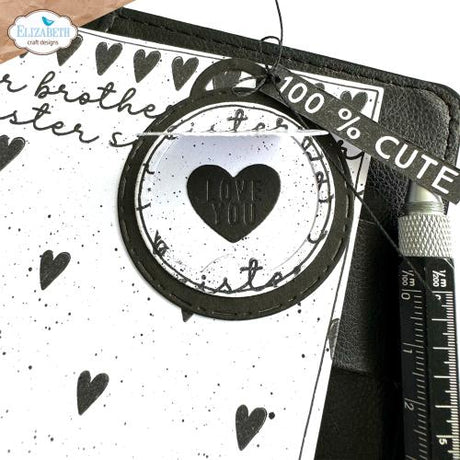 Elizabeth Craft Designs Favorite Humans Dies Postage Stamps Pocket Page Fillers 2 - Full Size