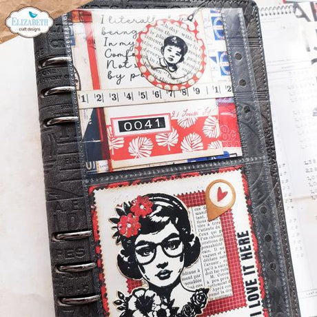Elizabeth Craft Designs Favorite Humans Stamp & Dies Frida at Home