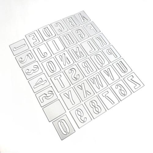 Elizabeth Craft Designs - Stencil Alphabet Die Set