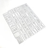 Elizabeth Craft Designs - Stencil Alphabet Die Set