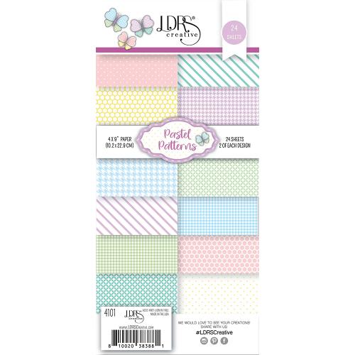 LDRS Creative - Pastel Patterns 4101 24 Sheets