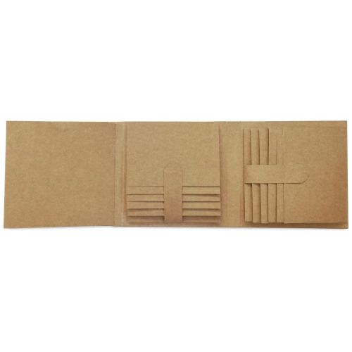 Graphic 45 Staples Trifold Waterfall Folio Album Kraft - Postage as per Actual