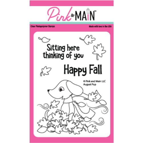 Pink & Main - August Pup - Photopolymer Stamps