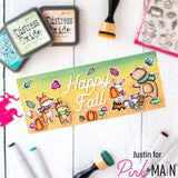 Pink & Main - Autumn Greetings Dies