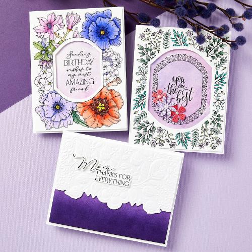 Spellbinders - Mirrored Arch Labels Etched Dies