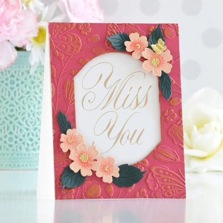 Spellbinders - Copperplate Miss You Press Plate