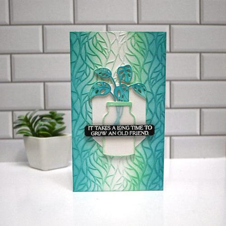 Spellbinders - Leafy Helix Embossing Folder