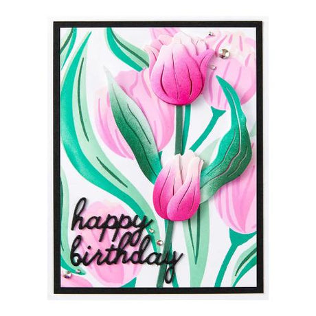 Spellbinders - Tulip Trio Etched Dies