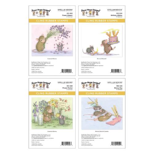 Spellbinders - House-Mouse Spring Has Sprung Collector Bundle - Postage as per Actual