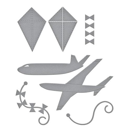 Spellbinders - Fly Away Etched Dies