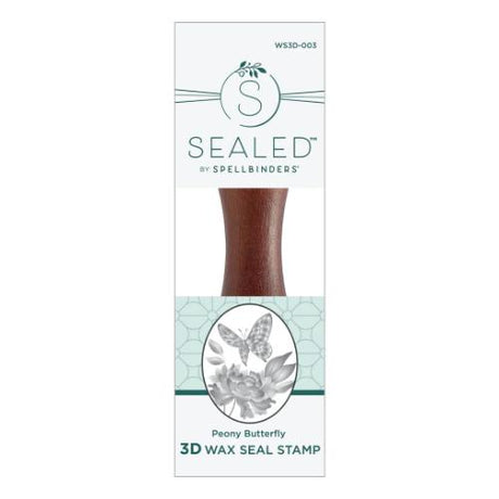 Spellbinders - Peony Butterfly Wax Seal Stamp