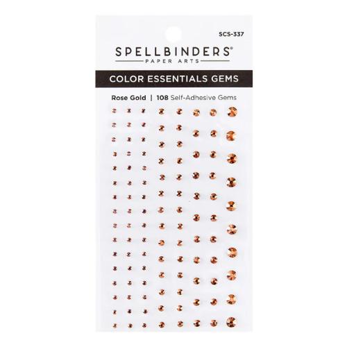 Spellbinders - Rose Gold Color Essentials Gems