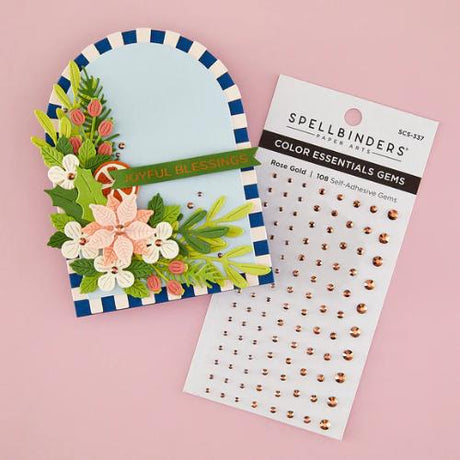 Spellbinders - Rose Gold Color Essentials Gems