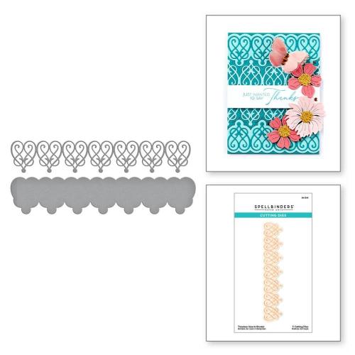 Spellbinders - Timeless Hearts Border Etched Dies