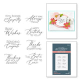 Spellbinders - Always You Timeless Sentiments Press Plates