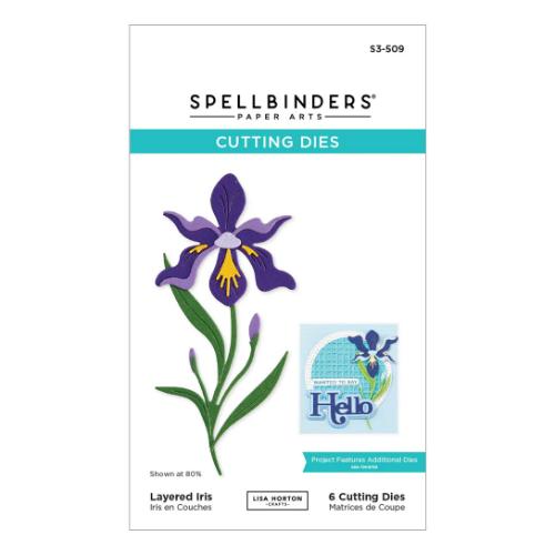 Spellbinders - Layered Iris Etched Dies