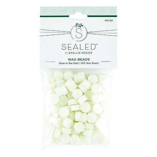 Spellbinders - Glow-in-the-Dark Wax Beads from the Sealed 3D Christmas Collection