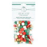 Spellbinders - Must-Have Wax Bead Mix Christmas from the Sealed 3D Christmas Collection