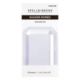 Spellbinders - Emerald Cut Shaker Dome - 6 Pack