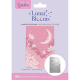 Crafter's Companion Lunar Blooms 3D Embossing Folder Lunar Blossoms (NG-LB-3D-EF4-LBLO)