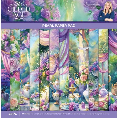 Crafter's Companion The Gilded Age 6x6 Inch Paper Pad (SS-TGA-PAD6)