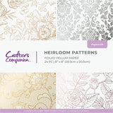 Crafter's Companion Heirloom Patterns 8x8 Inch Vellum Pad (CC-VELPAD8-HP)