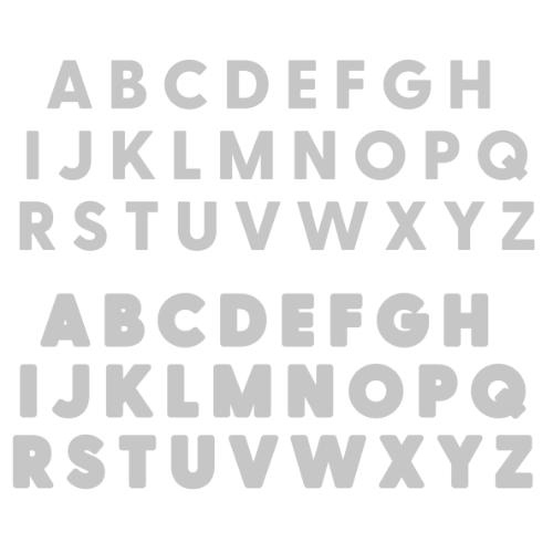 Crafter's Companion Large Stencil & Die Set Large Alphabet (CC-STEN-MD-LARAL) - Postage as per Actual