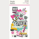 Simple Stories Totally 80's Pages Pieces (26713)