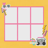 Simple Stories Totally 80's Pages Pieces (26713)