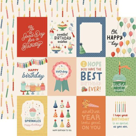 Carta Bella They Say It's Your Birthday 12x12 Inch Collection Kit (CBYS481016) - Postage as per Actual