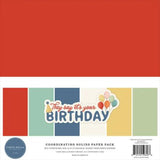 Carta Bella They Say It's Your Birthday 12x12 Inch Coordination Solids Paper Pack (CBYS481015) - Postage as per Actual