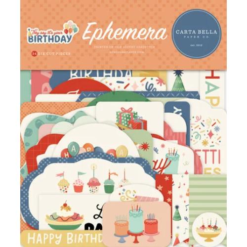 Carta Bella They Say It's Your Birthday Ephemera (CBYS481024)