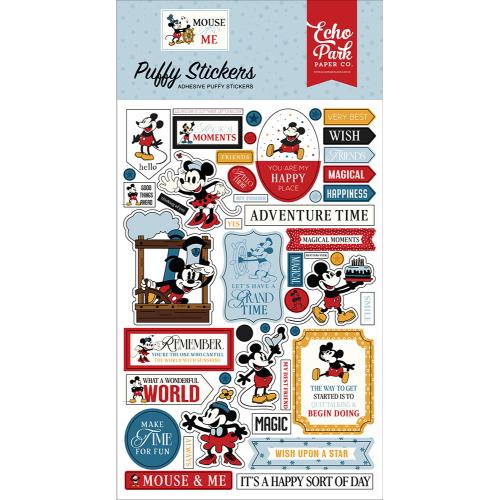 Echo Park Puffy Stickers-Mouse And Me - Postage as per Actual