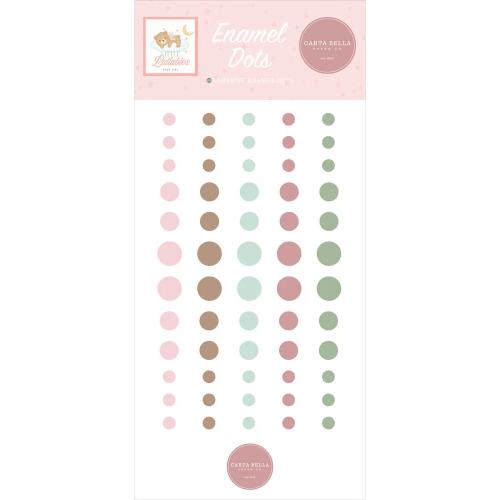 Carta Bella Little Lullabies Baby Girl Enamel Dots (CBLUG486028)