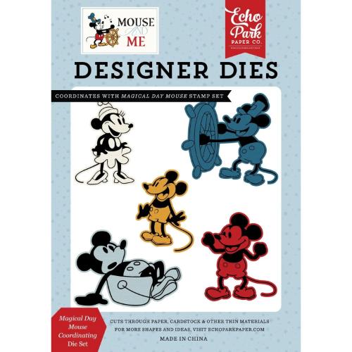 Echo Park Mouse And Me Die Set-Magical Day Mouse