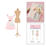 Spellbinders - Couture Dressform Etched Dies by Frank Garcia