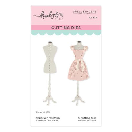 Spellbinders - Couture Dressform Etched Dies by Frank Garcia