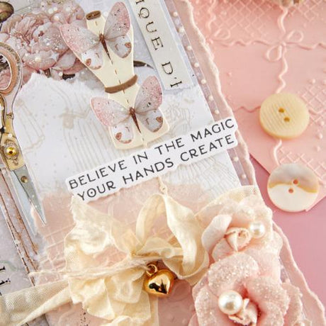 Spellbinders - Heirloom Words Press + Foil Plate & Die Set by Frank Garcia