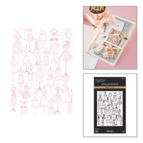 Spellbinders - Vintage Atelier Press + Foil Plate by Frank Garcia