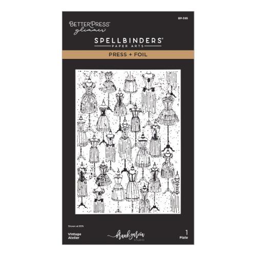 Spellbinders - Vintage Atelier Press + Foil Plate by Frank Garcia