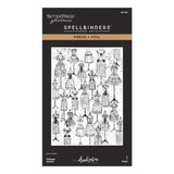 Spellbinders - Vintage Atelier Press + Foil Plate by Frank Garcia
